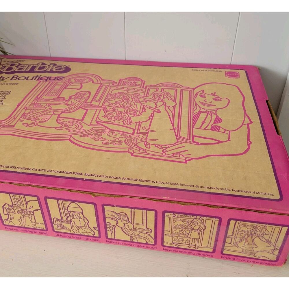 1976 Mattel Superstar Barbie Beauty Boutique w/Box NO. 9795 See Desc. - Picture 2 of 14
